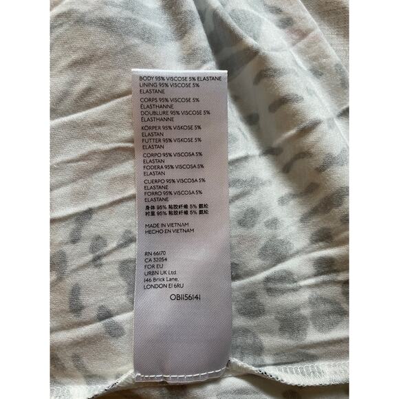 Anthropologie Boho Midi Ruffle Dress LARGE - Picture 5 of 7